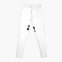 Vampire Diaries Leggings - Damon Salvatore Outline Sticker Set Leggings RB2904