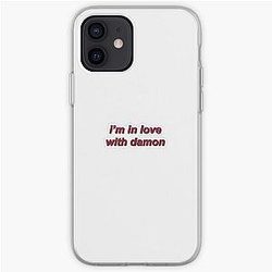 Vampire Diaries Cases - I'm in love with Damon iPhone Soft Case RB2904