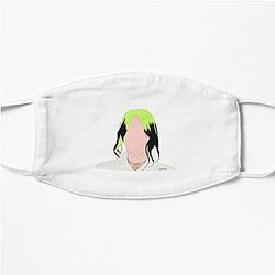 Vampire Diaries Face Masks - Billie Eilish Outline Sticker Flat Mask RB2904