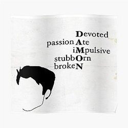 Vampire Diaries Posters - Damon Crossword Poster RB2904