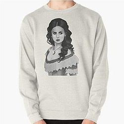Vampire Diaries Sweatshirts - Katherine Pierce Drawing Pullover Sweatshirt RB2904