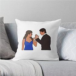 Vampire Diaries Pillows - Elena and Damon Throw Pillow RB2904