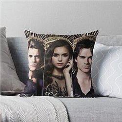 Vampire Diaries Pillows - Tvd Cast Photoshoot Throw Pillow RB2904