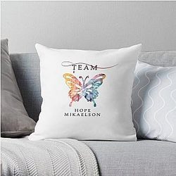Vampire Diaries Pillows - Team Hope Mikaelson  -  The Originals  -  Legacies Throw Pillow RB2904