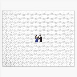 Vampire Diaries Puzzles - Delena Sticker Jigsaw Puzzle RB2904