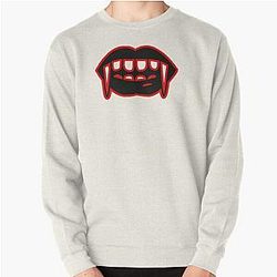 Vampire Diaries Sweatshirts - Red vampire Pullover Sweatshirt RB2904