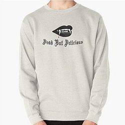 Vampire Diaries Sweatshirts - Dead But Delicious Pullover Sweatshirt RB2904