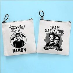 Vampire Diaries Wallets - Harajuku Graphic Canvas Bag Hand Gift