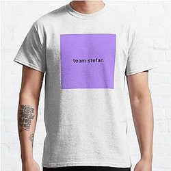 Vampire Diaries T-Shirts - Team Stefan Classic T-Shirts RB2904