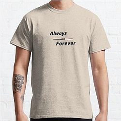 Vampire Diaries T-Shirts - Always &amp; Forever Classic T-Shirts RB2904