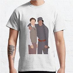 Vampire Diaries T-Shirts - Salvatore Brothers Classic T-Shirts RB2904
