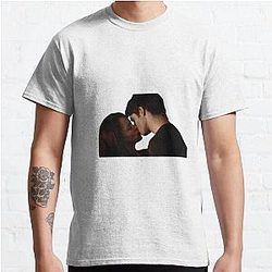Vampire Diaries T-Shirts - Bonnie and Jermey Classic T-Shirts RB2904