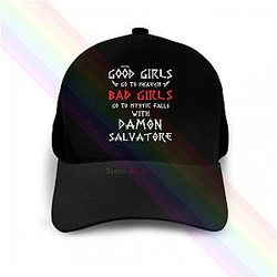 Vampire Diaries Hats &amp; Caps - Newest Black Popular Baseball Unisex