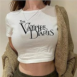Vampire Diaries T-shirt – Minimalist Icon