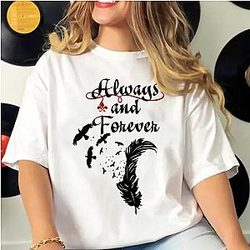 Vampire Diaries T-shirt – Retro Design