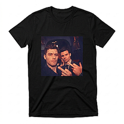 Klaus & Elijah Middle LA 2004 Vampire Diaries T-Shirts
