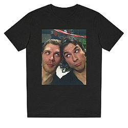 Klaus & Damon Silly LA 2004 Vampire Diaries T-Shirts