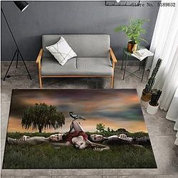 Vampire Diaries Rugs - Bedside Area Bathroom Kitchen Dust Mat