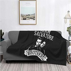 Vampire Diaries Blanket - Salvatore Customiz Flannel Blanket