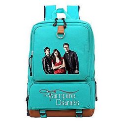 Vampire Diaries Backpacks - Daily Travel Large Bookbag Mochila