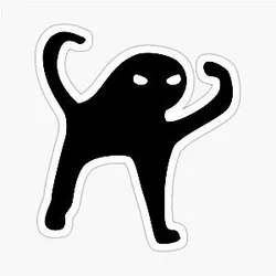 Venom Cat Sticker