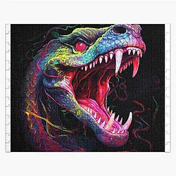 Viper Neon Jigsaw Puzzle