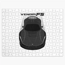 Hennessey Venom F5 Black Jigsaw Puzzle