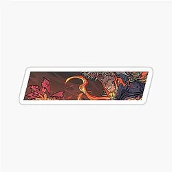 Venom - Reborn King In Black Nameplate Sticker