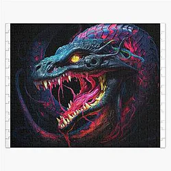 Viper Neon Jigsaw Puzzle