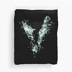 Venom Blue Flame Duvet Cover