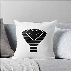 Venom Snake Throw Pillow