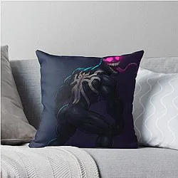 Venom Marvel Rivals Toss Throw Pillow
