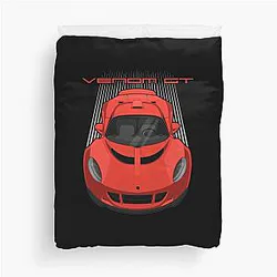 Hennessey Venom GT 2011-2017 Red Duvet Cover