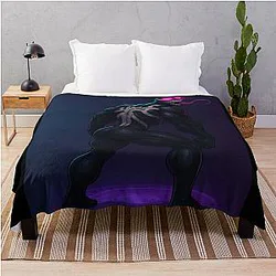 Venom Marvel Rivals Dance Throw Blanket