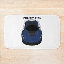 Hennessey Venom F5 Blue Bath Mat