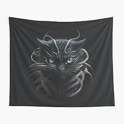 Venom Cat Tapestry