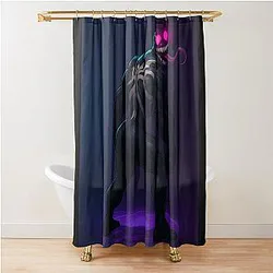 Venom Marvel Rivals Dance Shower Curtain
