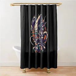 Aggressive Venom Shower Curtain