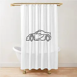 Hennessey Venom GT Shower Curtain