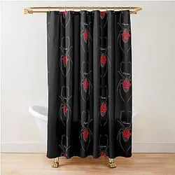Spider Shower Curtain
