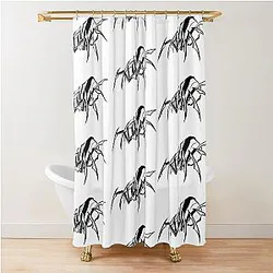 SKZ Venom Spider Shower Curtain