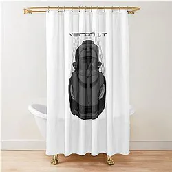 Hennessey Venom GT 2011-2017 Black Shower Curtain