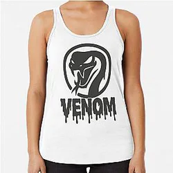 Venom Apparel Snake Racerback Tank Top