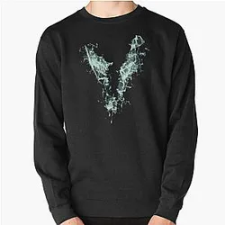 Venom Blue Flame Pullover Sweatshirt