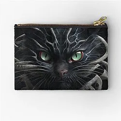 Venom Cat Zipper Pouch