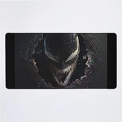 Venom in Space Digital Art Desk Mat