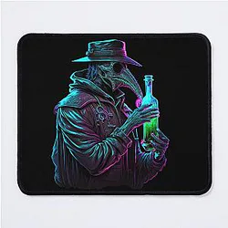 Plague Doctor, Poison, Venom, Plagued Mouse Pad