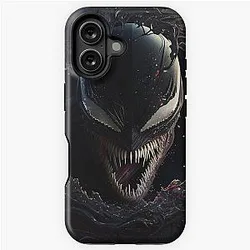 Venom in Space Digital Fan Art iPhone Tough Case