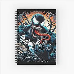 Venom Ready for Carnage Symbiote Spiral Notebook