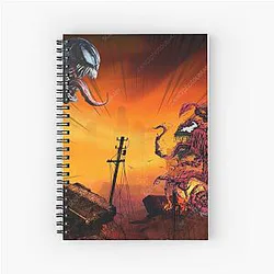 Venom vs Carnage Spiral Notebook